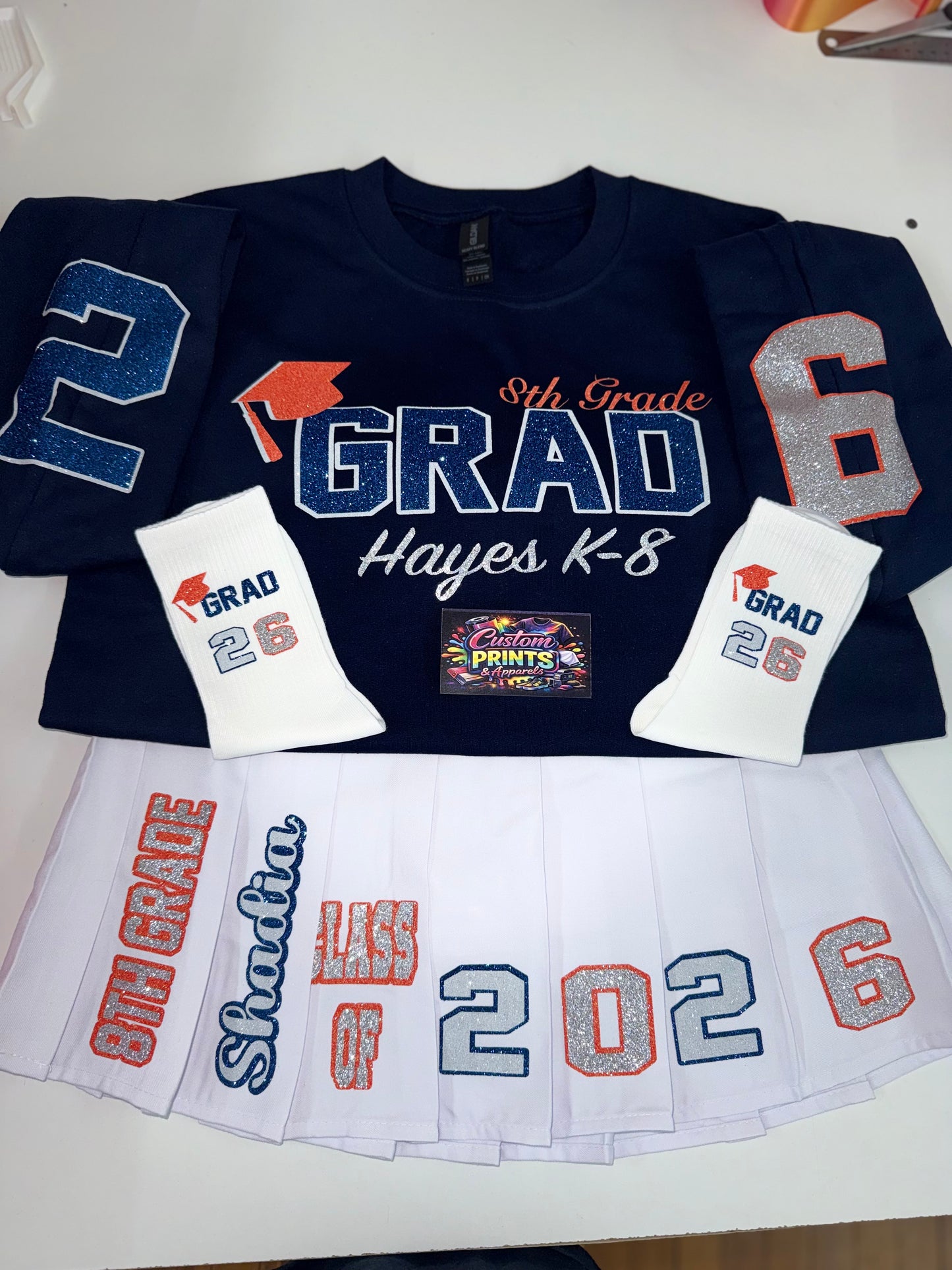 Custom Graduation Full Outfit