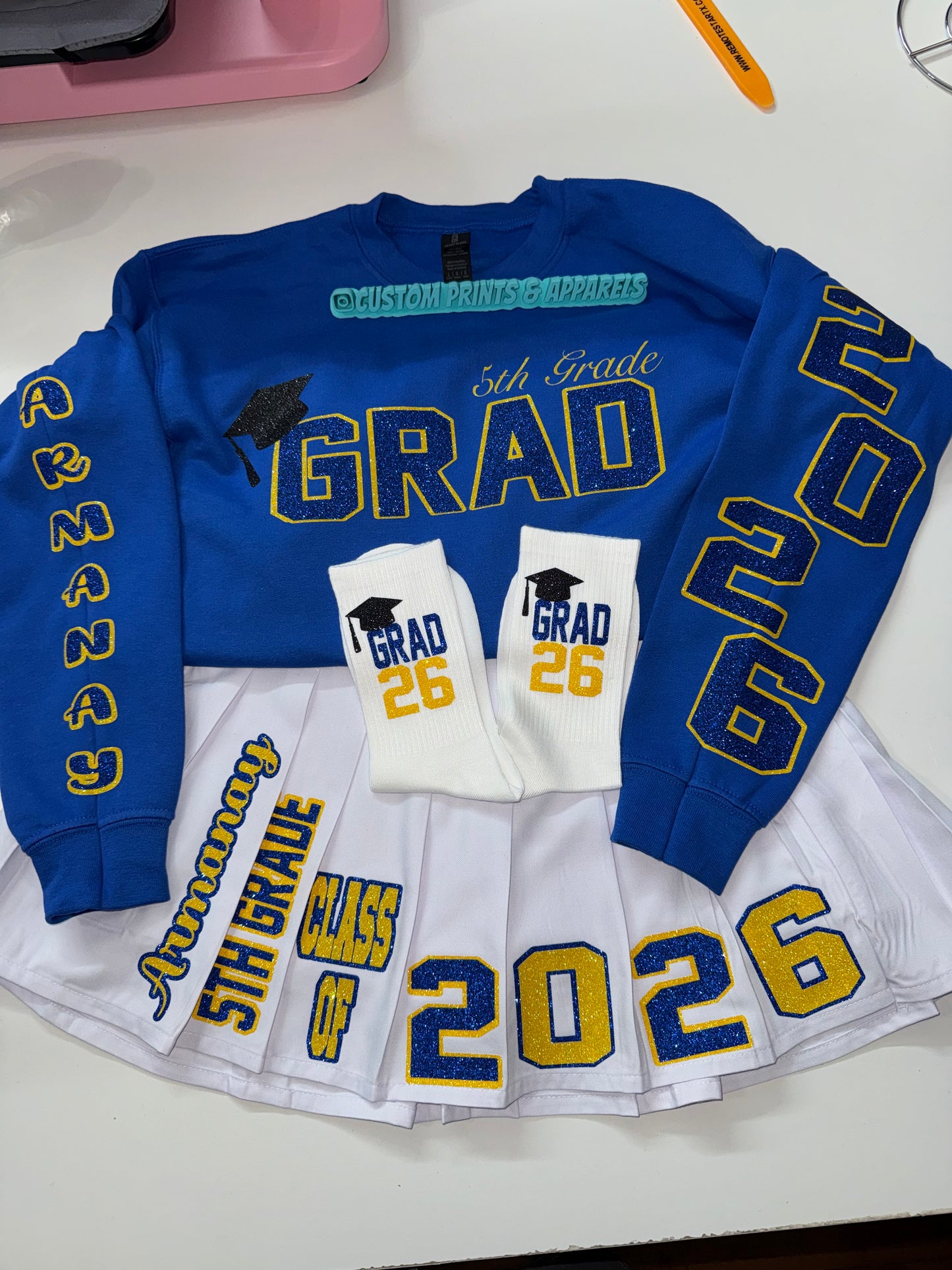 Custom Graduation Full Outfit