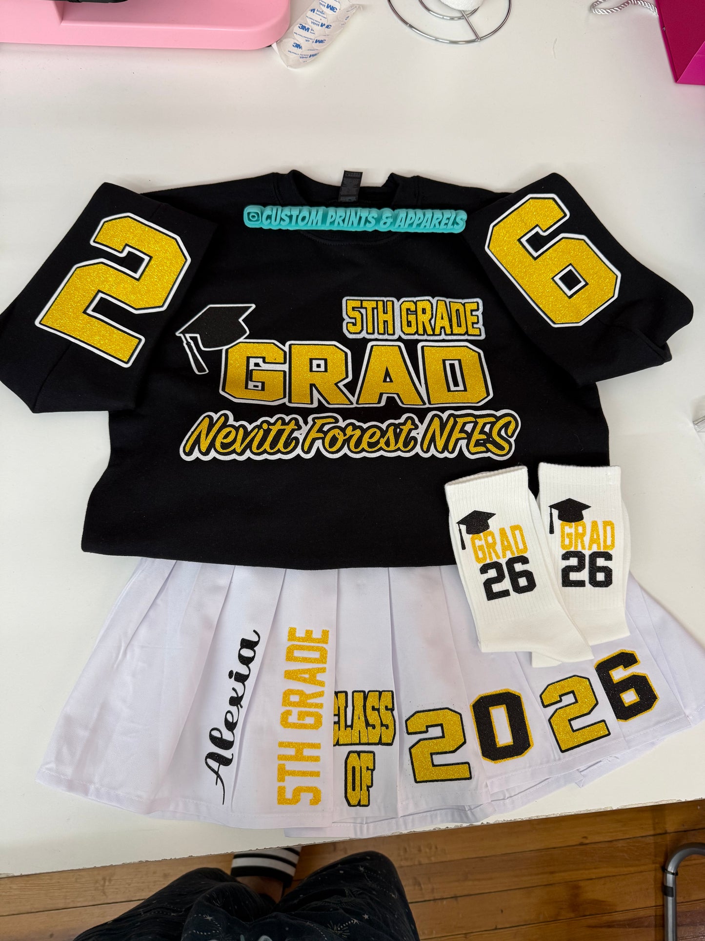 Custom Graduation Full Outfit